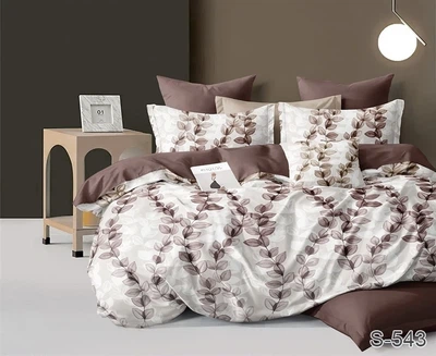 Комплект постільної білизни з компаньйоном Tag Tekstil S543 King Size (Євро maxi)