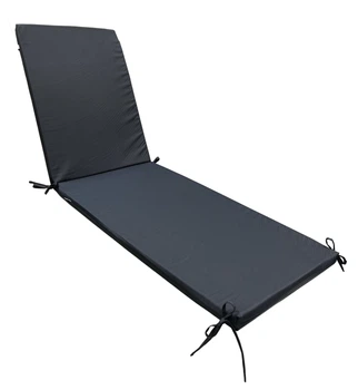 Матрас для шезлонга eGarden RIO 195x58x4 см антрацит 790