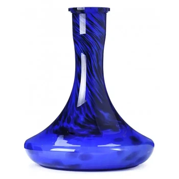 Колба под уплотнитель 2×2 Hookah Craft (крафт) - Черно-синие разводы 4636698