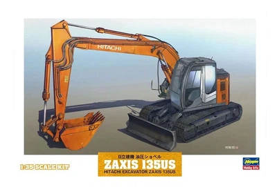 Збірна модель 1/35 Екскаватор Hitachi Zaxis 135US Hasegawa 66001