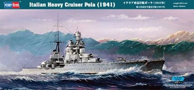 Збірна модель 1/350 Італійський важкий крейсер "Pola" (1941) HobbyBoss 86502