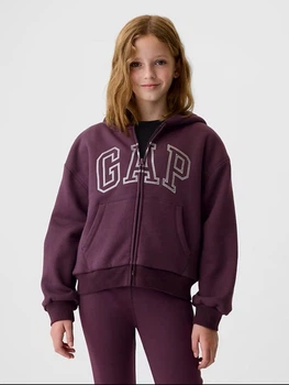 Детская толстовка GAP флис 1159839389 (Фиолетовый M) на рост 130 см