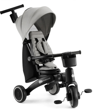 Триколісний велосипед Kinderkraft Jazz 2 Grey (KRJAZZ02GRY0000)