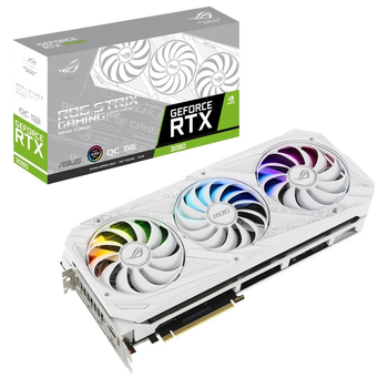 Відеокарта ASUS ROG-STRIX-RTX3080-O10G-WHITE
