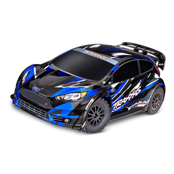 Машинка на радіокеруванні Traxxas Ford Fiesta 4x4 BL-2S Brushless 1/10 RTR AWD Rally Car (74154-4-BLUE)