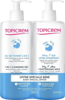 Набор - Topicrem Baby (b/milk/500ml + gel/500ml) Набор (1032093-1913226360-2)