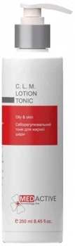 Себорегулюючий тонік для жирної шкіри Medactive C.L.M. Lotion Tonic oily skin pH 3.5 250 мл