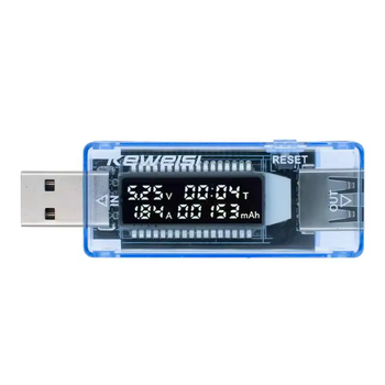 Цифровий USB-тестер: вольтметр, амперметр, індикатор ємності для зарядних пристроїв і power bank