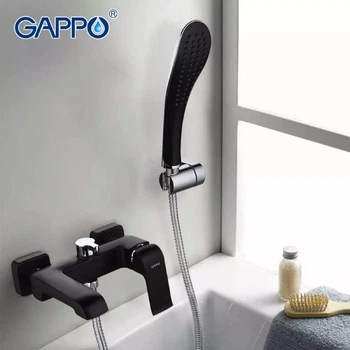Смеситель для ванны Gappo G3250 черный, латунь