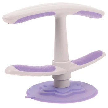 Тренажер для пресса на присоске Suction Cup Trainer Голубой/Напольный домашний тренажер для пресса