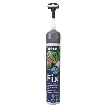 Клей, герметик аквариумный, 200мл, прозрачный, Hobby Fix Underwater Adhesive