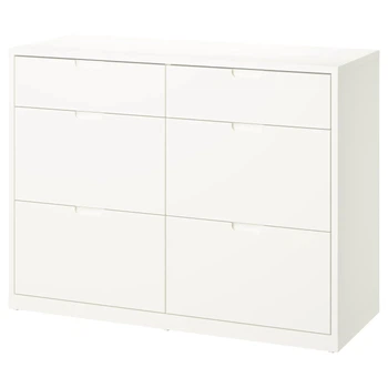 Комод ІКЕА TONSTAD 120x47x91 см Кремовий (80614627)