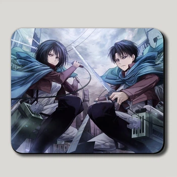 Геймерський килимок для миші "Атака титанів / Attack on Titan" №5 22x18 см