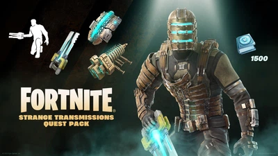 Fortnite - Strange Transmissions Quest Pack + 1,500 V-Bucks Challenge Код активации для Xbox One/Series S|X