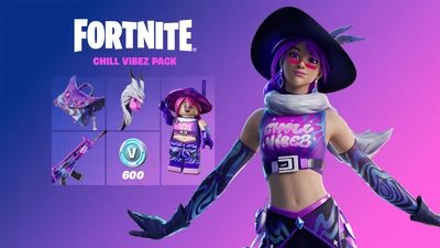 Fortnite - Chill Vibez Pack + 600 V-Bucks Код активации для Xbox One/Series S|X
