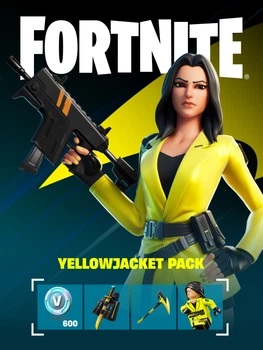 Fortnite - The Yellowjacket Pack + 600 V-Bucks Код активации для Xbox One/Series S|X