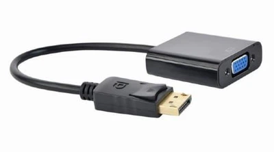 Переходник Cablexpert DisplayPort - VGA 0.15м Black (A-DPM-VGAF-02)