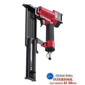 Степлер пневматический Intertool 15-50 мм гвоздь (PT-1603)