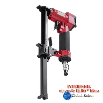 Степлер пневматический Intertool под скобу (PT-1610)