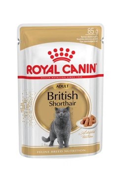 Вологий корм для дорослих котів ROYAL CANIN Роял канін BRITISH SHORTHAIR ADULT Вага: 0.085 кг 12шт.