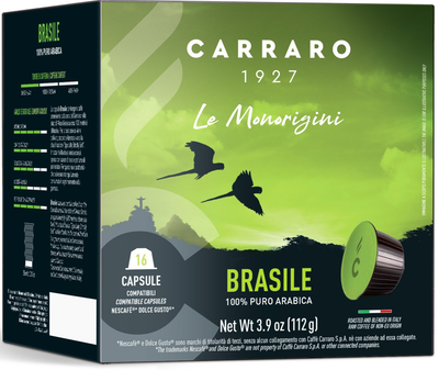 Кава в капсулах Carraro Dolce Gusto Brazile