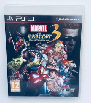 Диск для PlayStation 3 - Marvel Vs. Capcom 3 Fate Of Two Worlds, английская версия, Б/У