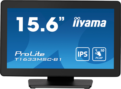 Монітор 15.6" iiyama ProLite T1633MSC-B1