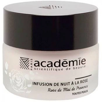 Ночной крем с экстрактом прованской розы Academie Night Infusion Rose Cream, 30 мл