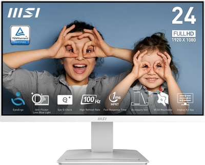 Monitor 23.8" MSI PRO MP2412W (4711377215749)