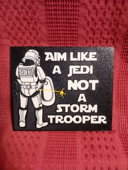 Настінний декор "Aim Like a Jedi". Aivory