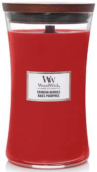 Ароматическая свеча в стекле Woodwick Large Crimson Berries 609 г (93080E)