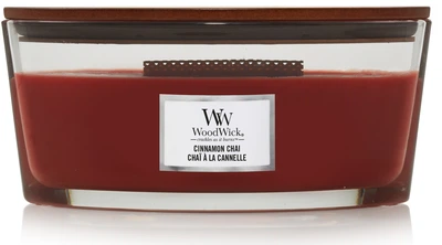 Ароматическая свеча в стекле Woodwick Ellipse Cinnamon Chai 453 г (76104E)