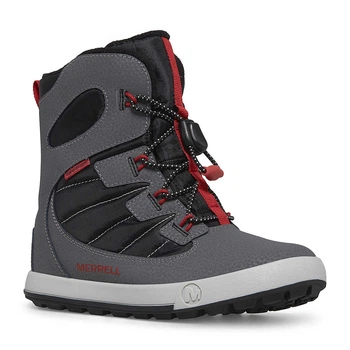 Зимние ботинки Merrell Snow Bank 4.0 Waterproof Boot Grey/Black/Red 29/11/18.5 см