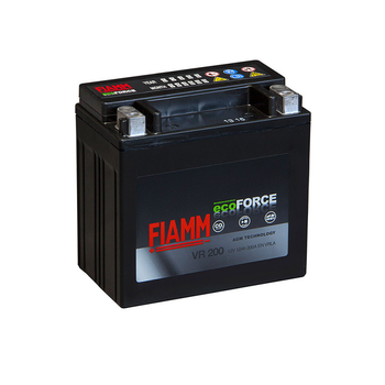 Автомобильный аккумулятор FIAMM Ecoforce AGM 12Аh 200А L+ 7906198 (VR200)