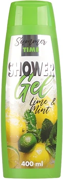 Гель для душу "Лайм та м'ята" - Аромат Lime & Mint Summer Time Shower Gel 400ml (1299882-2008916335-2)