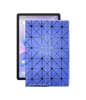Чохол з екошкіри для планшету Blackview Tab 16 Pro Синій ромб
