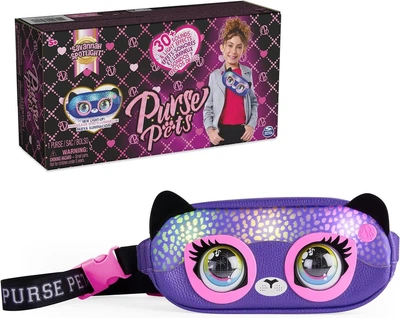 Інтерактивна сумочка Spin Master Purse Pets Guepard Savannah Spotlight Belt Bag крос-боді гепард