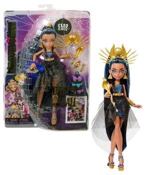 Кукла Mattel Monster High Cleo De Nile Монстр Хай Клео де Нил с аксессуарами (HNF70)