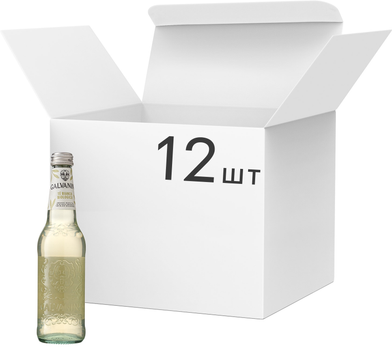 Упаковка напою негазованого безалкогольного Galvanina White Tea Organic з додаванням білого чаю 0.355 л х 12 шт (8007885753115)