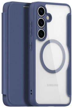 Чохол-книжка DUX Ducis Skin X Pro для Samsung Galaxy S25+ з MagSafe та гаманцем Blue (6971824160932)