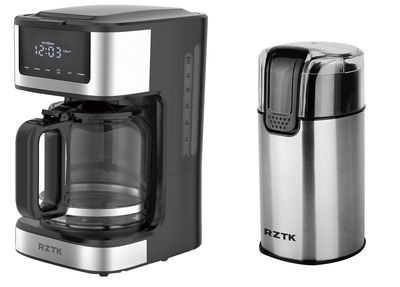 Набор Кавоварка крапельна RZTK Coffee Touch + Кавомолка RZTK Bullet 150W