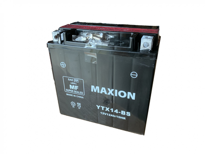 Мото аккумулятор MAXION YTX14 - BS 12V 12Ah 200A (EN) AGM