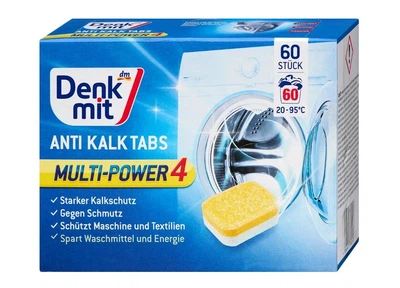 Таблетки від накипу Denkmit Anti-Kalk Tabs 60 шт