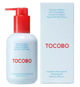 Гідрофільна олія для очищення обличчя Tocobo Calamine Pore Control Cleansing Oil 200ml