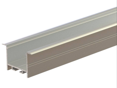 Wpuszczany profil do taśm MPL 24mm ALU anoda srebrny 2-rzędowy do 2010mm GROOVEanoda silver 2-raw 24m AL24-G01-AS-2010 (5902135165669)
