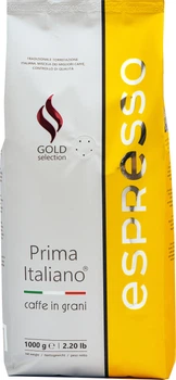 Кофе жареный в зернах Prima Italiano Espresso Gold Selection 1 кг (4820287550229)