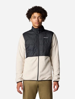 Толстовка на флісі, на блискавці чоловіча Columbia Basin Butte Full Zip Fleece Ii 2101761CLB-278 L Бежева (0990060272397_0195981338362)