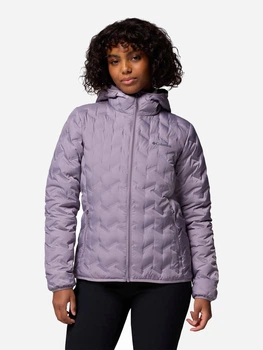 Пуховик зимовий жіночий Columbia Reflective Omni-Shield Heat Seal Delta Ridge Ii Down Hooded Jacket 2088251CLB-554 L Бузковий (0990059964890_0195982937625)