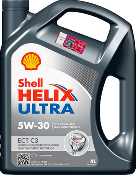 Моторное масло Shell Helix Ultra ECT C3