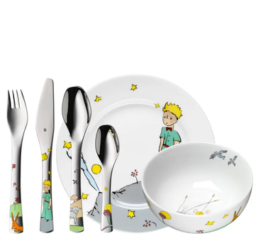 Детский набор посуды из 6 предметов WMF Der kleine Prinz (3201000280)